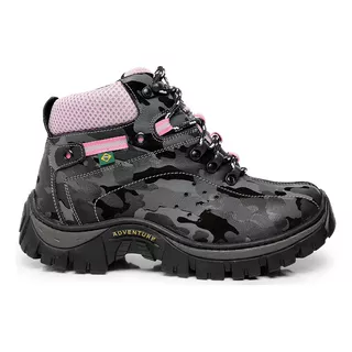 Bota Feminina Motociclista 100% Couro Palmilha De Gel Macia!