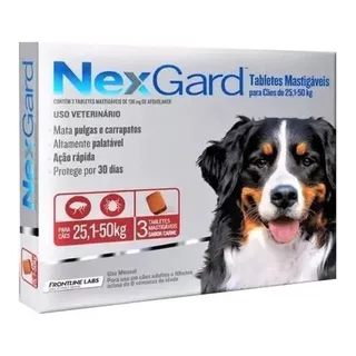 Antipulgas Antigarrapas Nexgard 25-50 Kg Caja X3