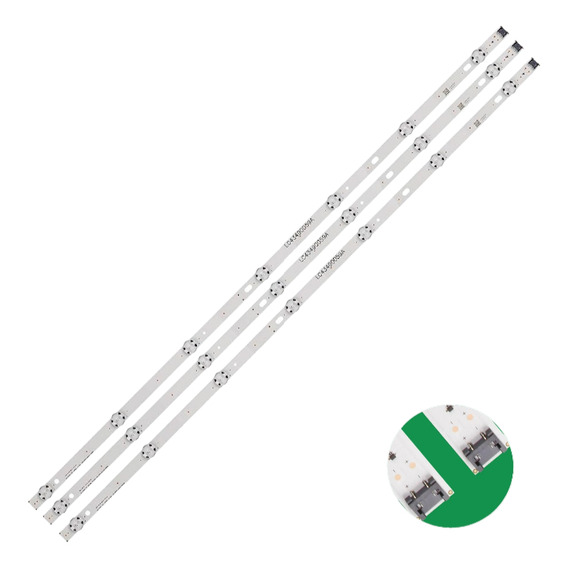 Set Tiras Leds Para Tv LG 43 / 43uj6300 43lj5500