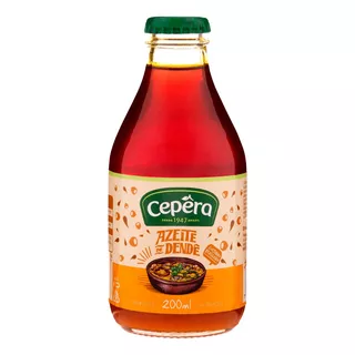 Aceite De Dende 200 Cc Cepera - Origen Brasil