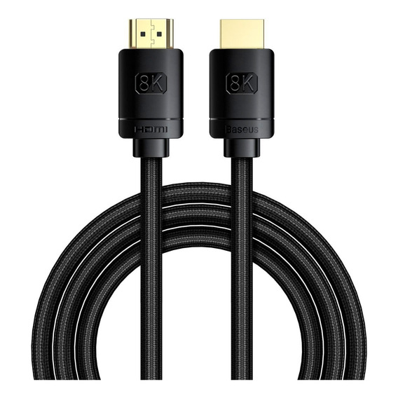 Cable Hdmi 8k Baseus 2.1 60hz 4k/120hz 3mt Ultra High Speed