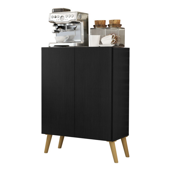 Mueble Buffet-aparador-modular Nórdico De 2 Puertas 