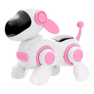 Cachorro Robô Brinquedo Com Face Digital E Música