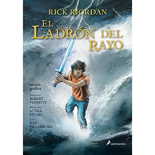 Libro Ladron Del Rayo, El Novela Grafica - Riordan, Rick