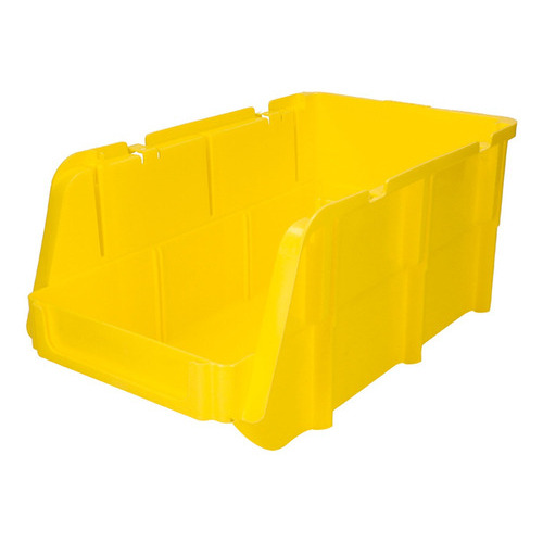 Gaveta Apilable Plastica Organizadora Amarilla 14 In Surtek