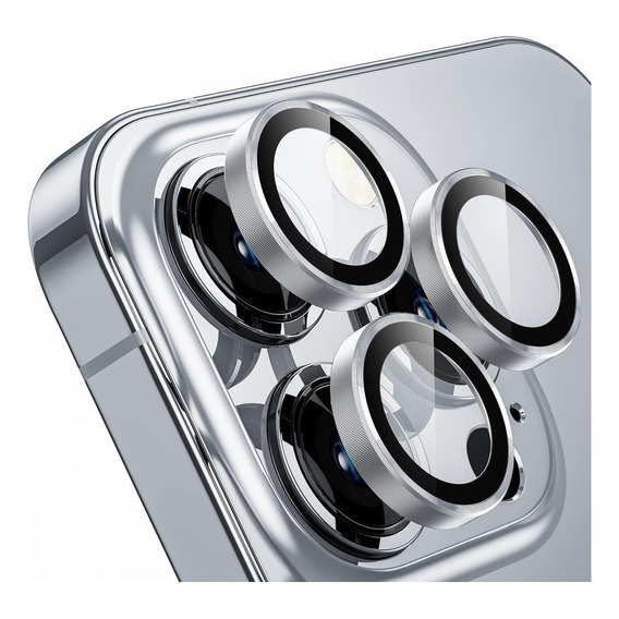 Protector Vidrio Camara Trasera Para iPhone 14 15 Pro Max