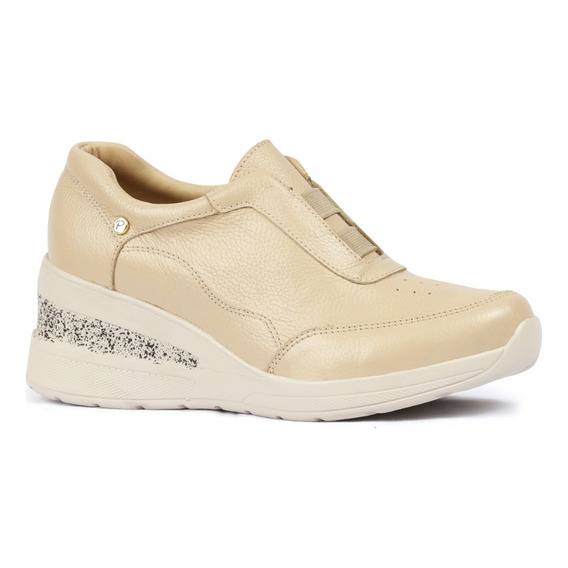 Zapato De Dama Cuero Par&ss Ka23-sara Beige