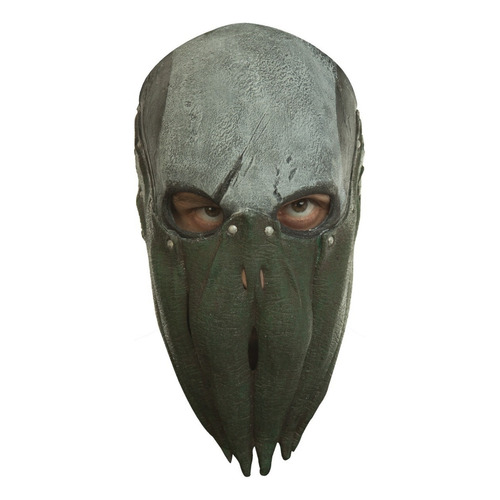 Máscara Monstruo Del Pantano Urban Mask Para Halloween Color Gris