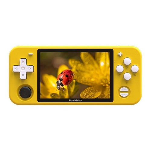 Consola PowKiddy RGB10 32GB Standard color  amarillo