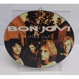 Disco De Vinil Para Decoração ( Bon Jovi - These Days )