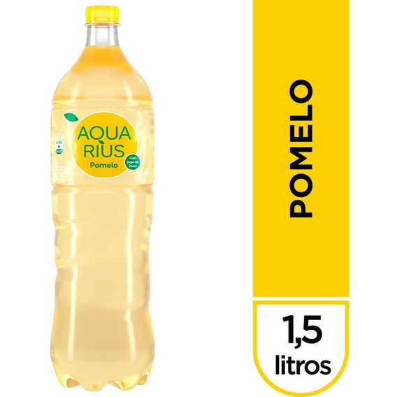 Agua Saborizada Aquarius Pomelo 1,5 Lt