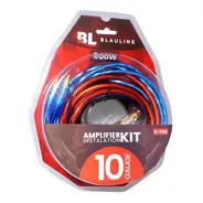 Kit De Cables Instalacion Blauline 10g K-100 Para Potencias