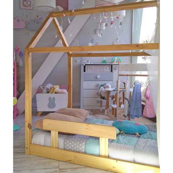 Baranda P/ Camita O Cama Montessori Accesorio 