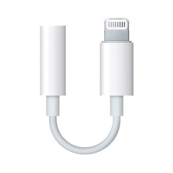 Adaptador 3.5 Mm iPhone 5 5s Se 6 7 8 Plus Calidad Sellado ®