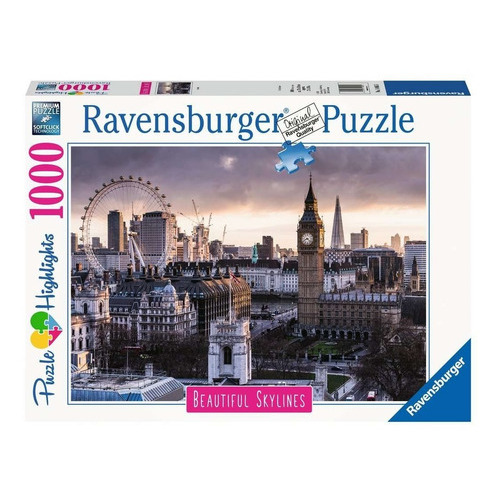 Rompecabezas Ravensburger 1000 Pzs Londres Puzzle Orig Lelab
