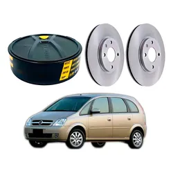 Disco Freio Dianteiro Fremax Meriva 1.8 2002 A 2007