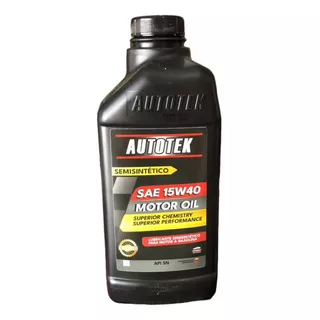 Aceite Autotek 15w40 Semisintetico 
