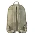 Mochila Tipo Impermeable Y Simil Cuero Bolsillos Lincolns Salvia