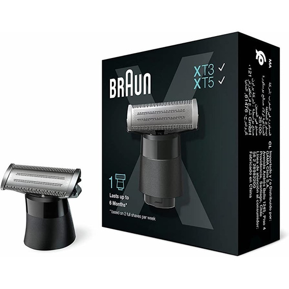 Cuchilla De Repuesto Afeitadora Braun Xt10 Para Series X