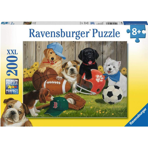 Rompecabezas Perritos Deportes P/niños 200p Xxl Ravensburger