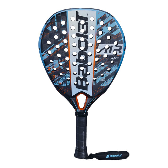 Pala De Padel Babolat Air Viper 2023 Color Azul Y Negro