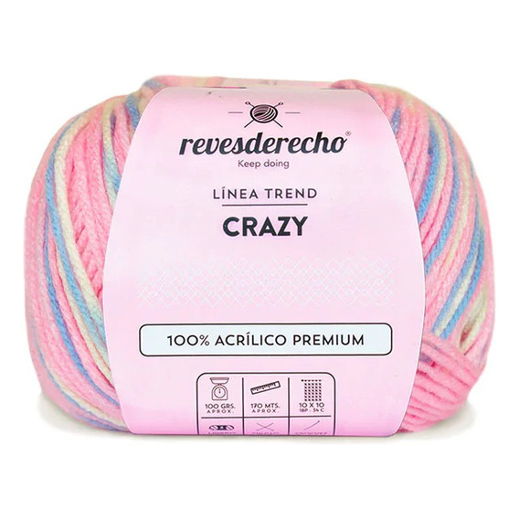 Crazy - Ovillo 100 Gramos - Revesderecho