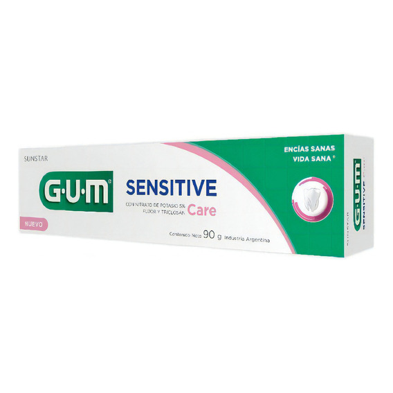 Gum Crema Dental Sensitive Care Encías Sanas 90gr