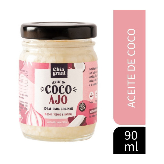 Aceite De Coco Chia Graal Ajo 90ml