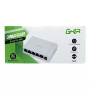 Switch Conmutador Ghia Gigabit 5 Puertos 10/100/1000mbps
