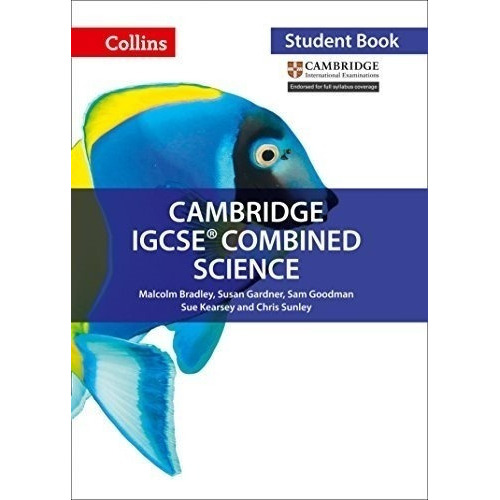 Cambridge Igcse Combined Science - Student's Book, De Bradley, Malcom. Editorial Harpercollins, Tapa Blanda En Inglés Internacional, 2017