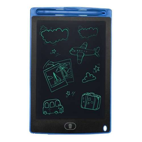 Pizarras Mágicas Lcd De 8.5 Pulgadas Tableta De Dibujo Y Esc Color Azul
