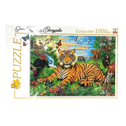 Puzzle Gran Tigre De Bengala 1000 Pzs - Implas