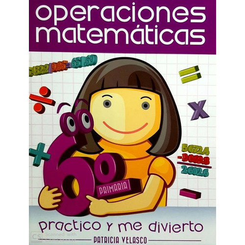 Operaciones Matemáticas 6, De Patricia Velasco. Editorial Emu En Español