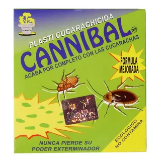 Exterminador Veneno Cannibal Mata Las Cucarachas 10 Cajas