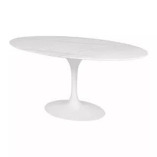 Mesa Saarinen Jantar Oval Espirito Santo 137x90cm