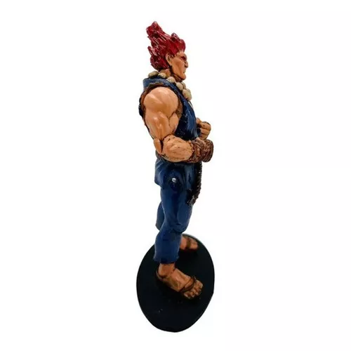 Boneco Akuma Street Fighter Estátua Colecionável Resina