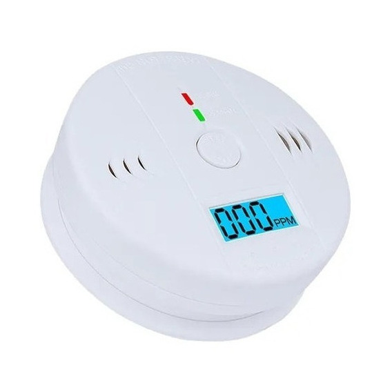 Alarma Detector De Gas Y Humo Monoxido De Carbono Gasfix