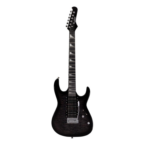 Guitarra Eléctrica Mithos-tks Babilon Color Color Negro Material del diapasón Madera