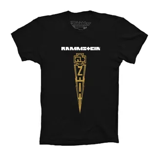 Rammstein Playera Zeit Camiseta Para Hombre