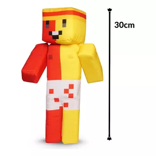 Boneco Geleia Minecraft Streamers Gamers Youtubers Grande