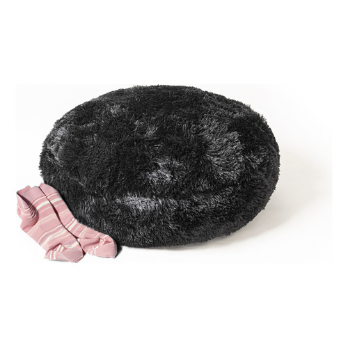 Mini Puff Suave Everest Nebraska Niños/mascotas Vianney Color Negro