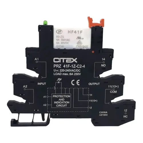 Prz 41f-1z-c2-3 110v Mini Módulo Acoplador Interface Rele