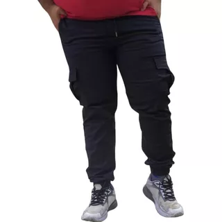 Pantalones Hombre Especiales Cargo Gabardina Casuales Moda