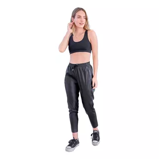 Pantalón Sport De Cuerina Susurro Línea Urbana