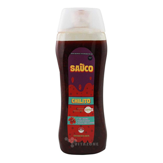 Chilito Liquido Con Fruta Del Monje 400 Ml Saúco Monk Fruit