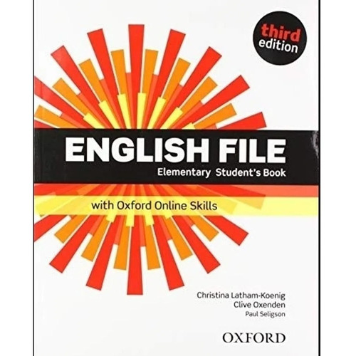 English File Elementary Student´s Book 3rd Edition - Oxford