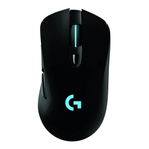 Mouse 
gamer de juego recargable Logitech  G Series Lightspeed Hero G703 negro