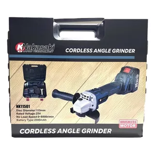 Esmerilhadeira Angular A Bateria 25v Brushless Nakasaki