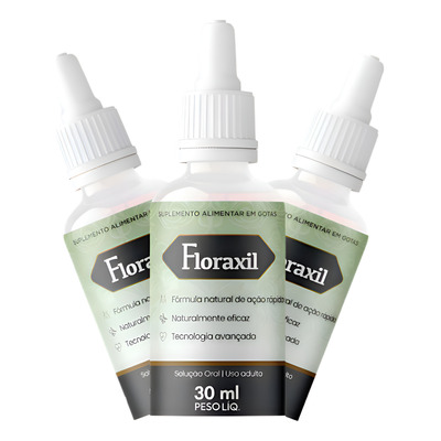 3x Floraxil Original Suplemento Alimentar