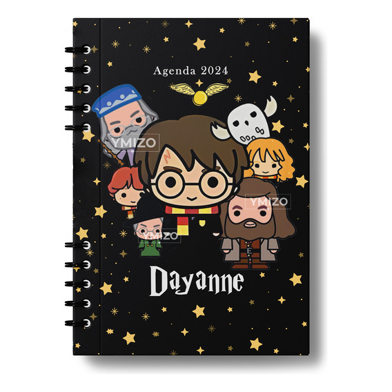 Agenda 2024 Personalizada Harry Potter